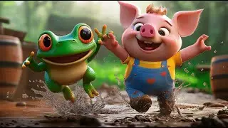 🎉 Silly Muddy Piggy Parade | Fun and Mud Adventure Song for Kids