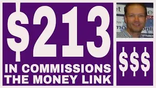 The Money Link Review - $213.00 In Commissions - Copy & Paste System - No Monthly Costs.