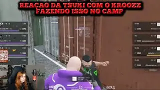 Rea&ccedil;&atilde;o Da Tsuki Com o Kroozz Fazendo Isso No Camp!