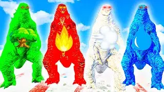 GTA 5: SHINCHAN Finding ELEMENTAL GODZILLA In GTA V ! ( GTA 5 mods )