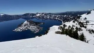 Crater Lake near the Watchman Peak(5/29/2021)