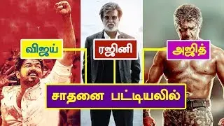 SPECIAL NEWS: RAJINI, VIJAY and AJITH in Record List | Kabali | Mersal | Vivegam