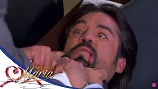 Cristóbal amenaza a Alejandro - Simplemente María