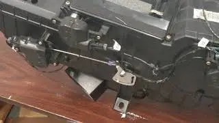 2006 Dodge Ram 2500 dual-zone HVAC box actuator and door test