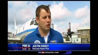 'Hurricane Hunter' aircraft on display at Ellington Airport