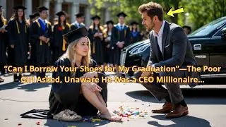 “Can I Borrow Your Shoes for My Graduation”—The Poor Girl Asked, Unaware He Was a CEO Millionaire…