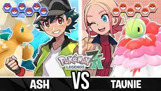 Ash vs Taunie - Pokemon Battle - Legends Z-A