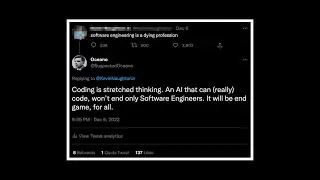 chatGPT, is software engineering a dying profession?