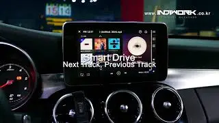 N-LINK2,Gaia HUD System, Add aux, For Mercedes 2016 W205 C-Class by 인디웍 indiwork