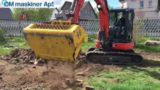 SORTERING AF JORD MED BEL&AElig;GNINGSFLISER