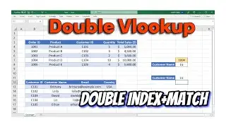 Doube Vlookup - Double Index+Match