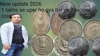 2 rupees 1998 coin one lakhs above value two rupees chittranjen dash 1998 hyderabad mint value 