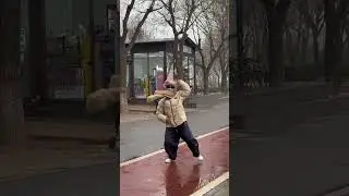 Dancing in the snow&mdash;timeless fun! Billi Billi~ #MichaelJackson #BeatIt #DancingMakesMeHappy #PartyPe
