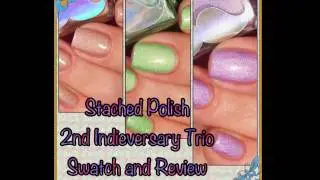 Stached Polish Indieversary Trio | Swatch and Review