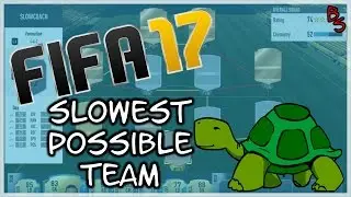 SLOWEST TEAM ON FIFA!! FIFA 17 ULTIMATE TEAM