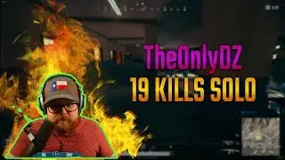 19 KILLS SOLO WIN ON MIRAMAR - TheOnlyDZ - PUBG Highlights #4