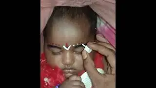 Krishna jayanthi special video #Radhai makeup for girl baby #trending #Jissikaprabhuvi #youtubeshort