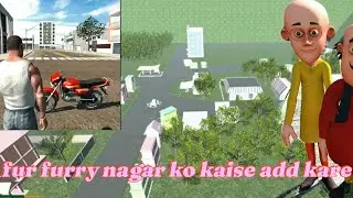 How to add fur furry nagar 👍 in Indian bike driving 3d game Full process in this video 🙂
