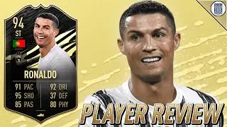 HE'S GLORIOUS! 94 SECOND INFORM RONALDO PLAYER REVIEW - FIFA 21 ULTIMATE TEAM