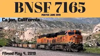 BNSF Well Car Train BNSF 7165 - #VisionsofEd