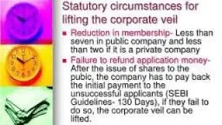 Lifting of Corporate Veil Under Statutory Provission