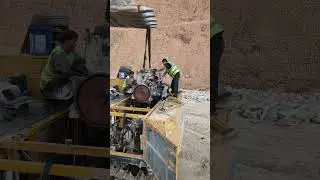 XCMG XE700D Excavator: Perkins 2506 Engine Noise Diagnosis & Major Overhaul