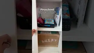 Preschool homeschool must haves #preschool #preschoollearning