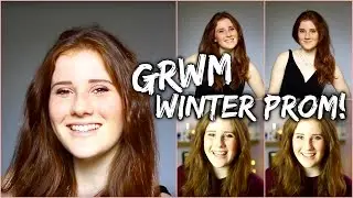 GRWM: Winter Prom 2015: Hair, Makeup & Dress!
