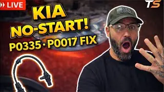 2013 Kia Sorento — P0335 & P0017 Crank No-Start! Crank Sensor REPLACED LIVE? 🤞🙏 THIS MAY BE BAD?
