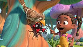Seis Pequeños Xenops Peck Peck Peck | Rimas Infantiles y Canciones para Niños