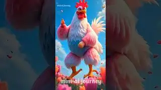 Murgi dance 🐓😄 #chicken #funny #rooster #chickendance #ai #birds #comedy #murga #murgi #hen #shorts