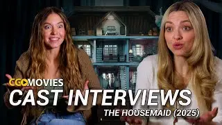 THE HOUSEMAID (2025) – Cast Interviews | Sydney Sweeney & Amanda Seyfried