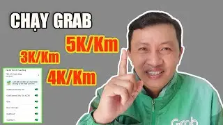 1 năm (2025)chạy Grab được bao nhi&ecirc;u tiền?Ng&agrave;y#112 Chạy Grab full dịch vụ tx được bao nhi&ecirc;u tiền/km?