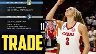 The Sky Just Made a HUGE Draft Trade. No. 11 Pick from Minnesota Lynx...