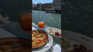 #italy🇮🇹 #Venice seaside restaurant m&rsquo;art#views #shortvideo