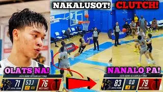 GANDANG COMEBACK!! ANDY GEMAO naisahan ang 2 BIG MAN! GOOD MOVE + CLUTCH DEFENSE!