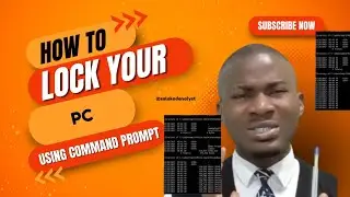 Using Command prompt to lock your computer when 🪟➕L fails