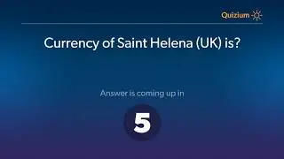 Currency of Saint Helena UK is?   Countries and Currencies Quiz