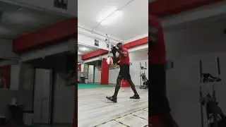 Robinson Olumati figure/pads con Fortunato Gagliardi