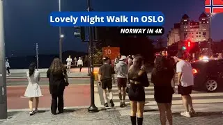 Осло, Норвегия 🇳🇴 &mdash; Летняя прогулка 2022 &mdash; 4K/60fps HDR &mdash; пешеходная экскурсия