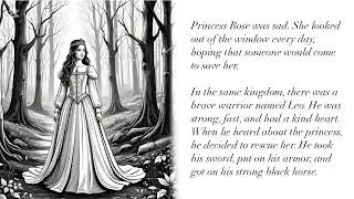 The Brave Warrior and the Princess | Cuento en Ingl&eacute;s A1 F&aacute;cil para Principiantes