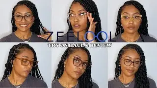 THE BEST AFFORDABLE PRESCRIPTION GLASSES?! | Zeelool Try On Haul & Honest Review