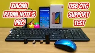 Xiaomi REDMI Note 5 pro USB OTG Support Test (Hindi)