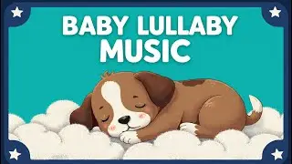 Cartoon Puppy Sleeping on Clouds 🌙 | Relaxing Bedtime Animation