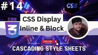 CSS Display Property Block & Inline || CSS Tutorial For Beginners In Hindi || By DigitalCoTech🔥