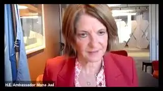 Clip 1 - H.E. Ambassador Mona Juul at launch of recommendations from Challenges Annual Forum 2020