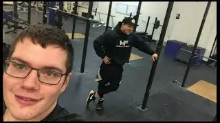 Filming with Kyle Hunt of Huntfitnesstv
