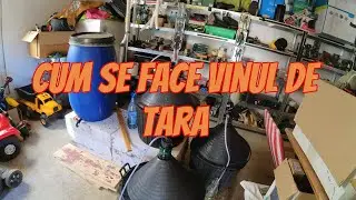 Cum se face vinul artizanal de tara #diy