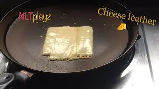 Making cheese 🧀 leather!!! (fail)+(funny😆) #funny ​⁠#cooking(@GoldenGully&rsquo; s vid)@OfficialN-Core