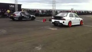 Crail Raceway: AWD 1/4 Mile Final Evo IV vs Evo VIII